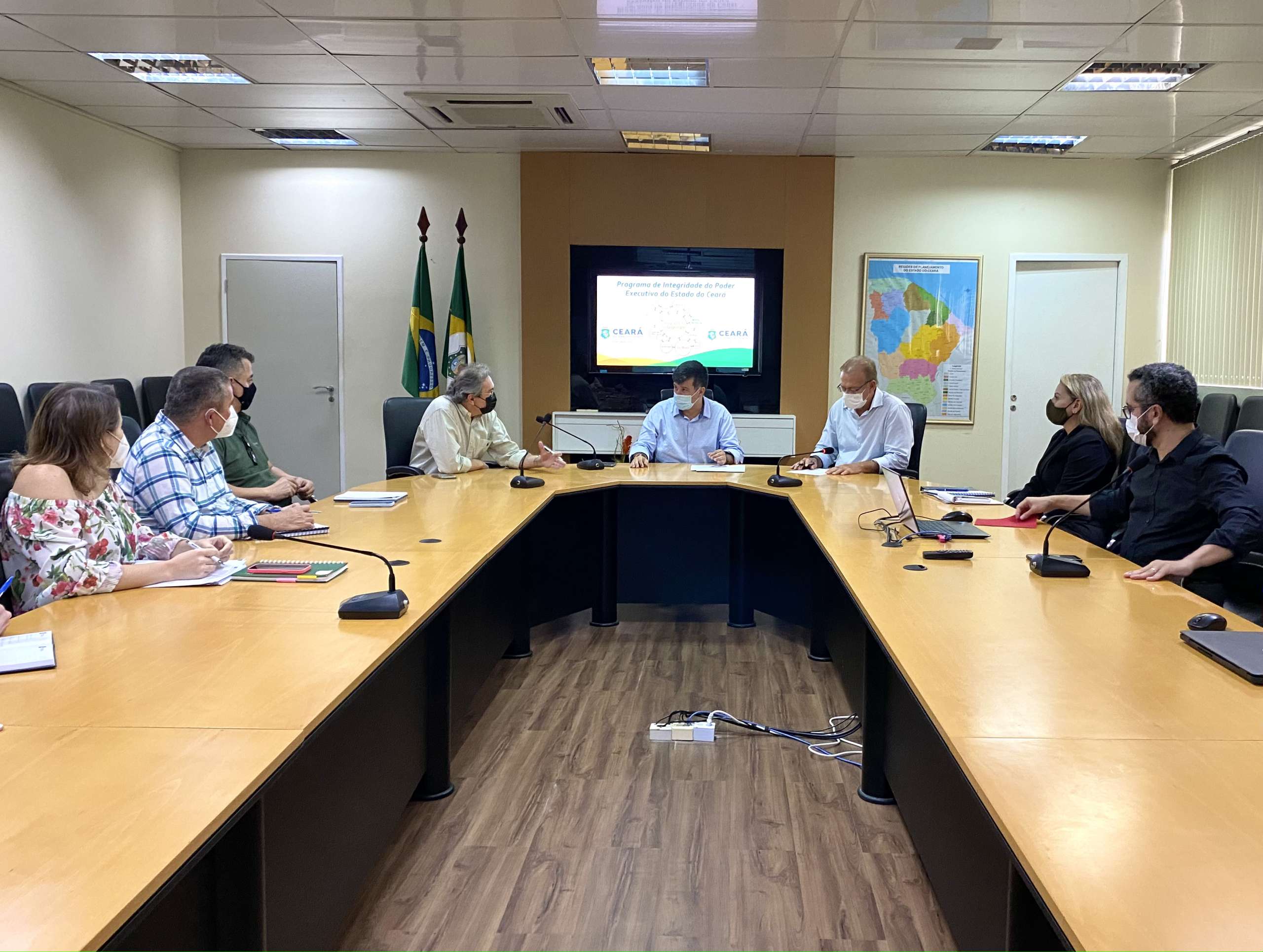 Seplag e CGE tratam sobre implantação do Programa de Integridade do Poder Executivo