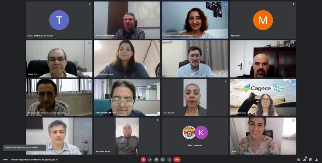 Seplag lidera evento sobre a implantação do Modelo de Governança e Gestão no Ceará