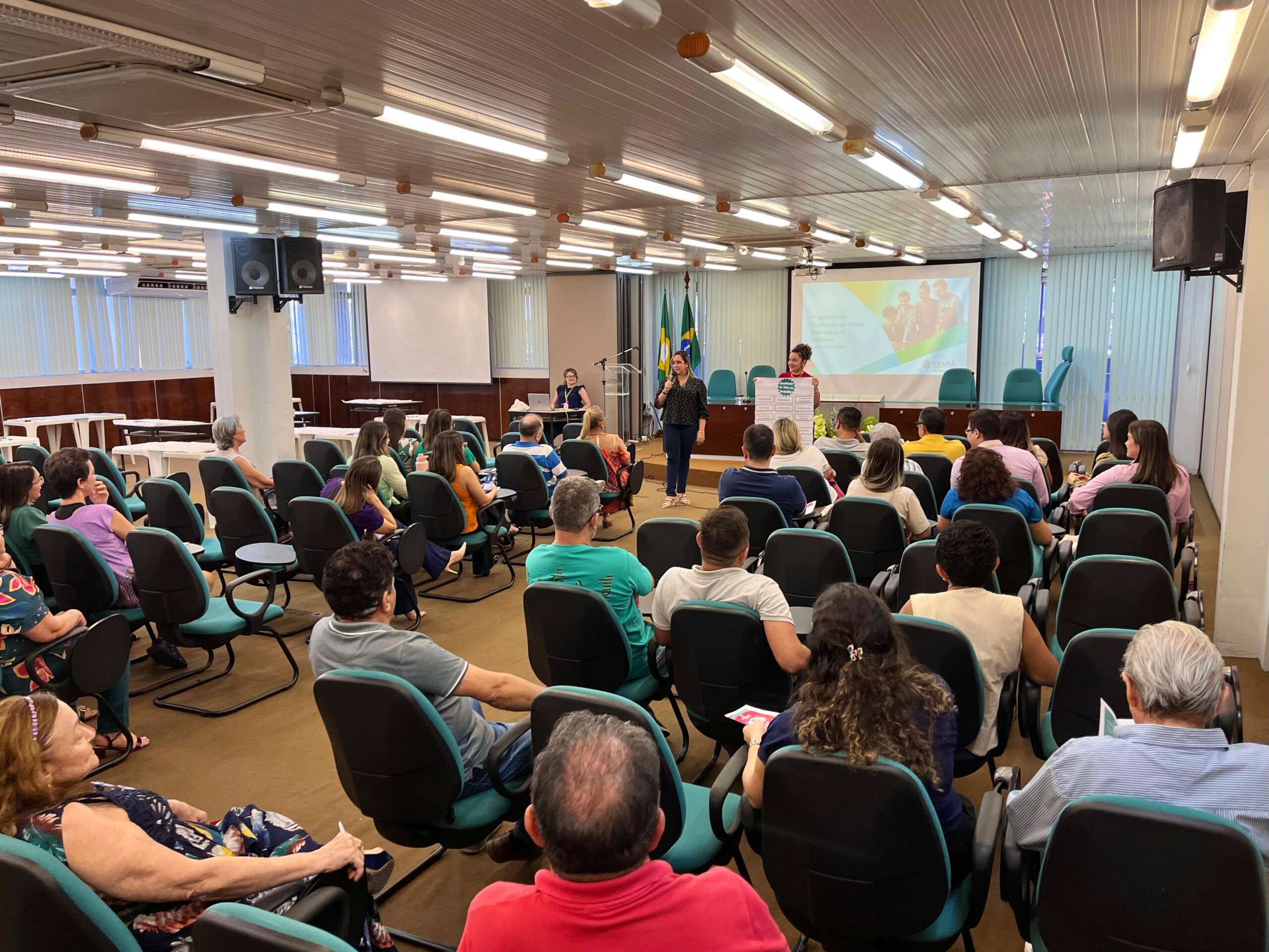 Seplag realiza oficinas de sensibilização para construção do Programa de Qualidade de Vida