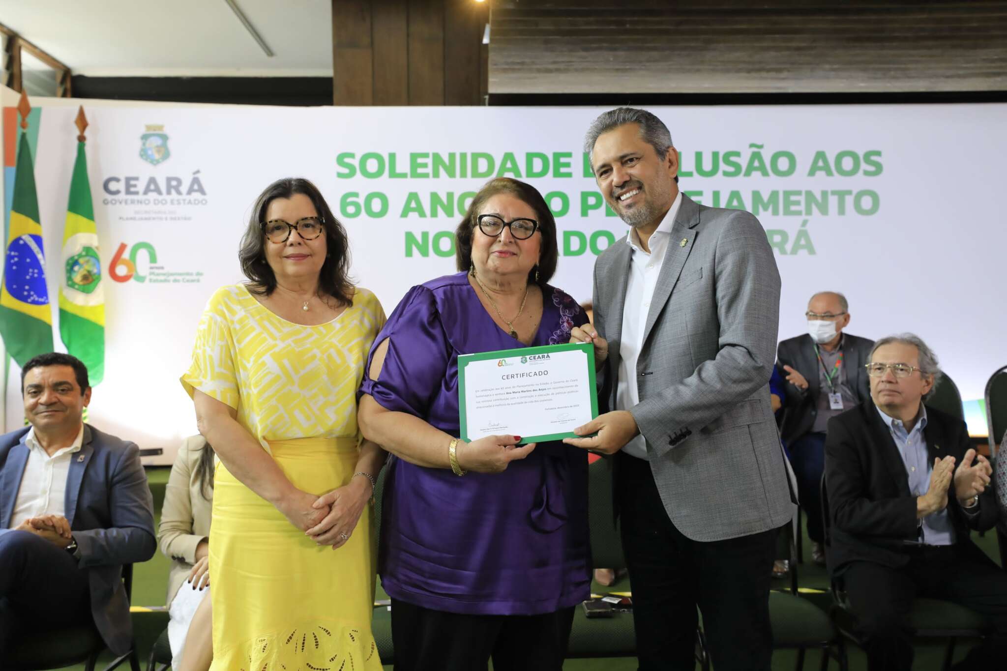 Governo homenageia ex-gestores e servidores em alusão aos 60 anos de Planejamento