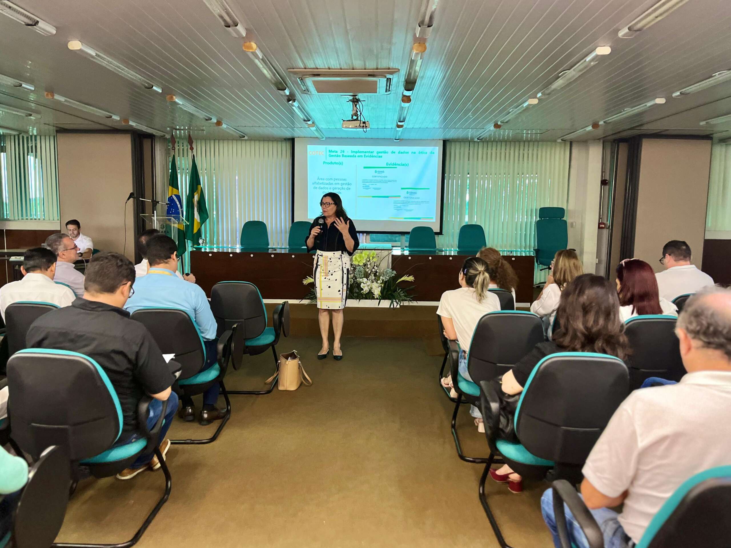 Gestão da Seplag apresenta resultado das Metas Institucionais 2023