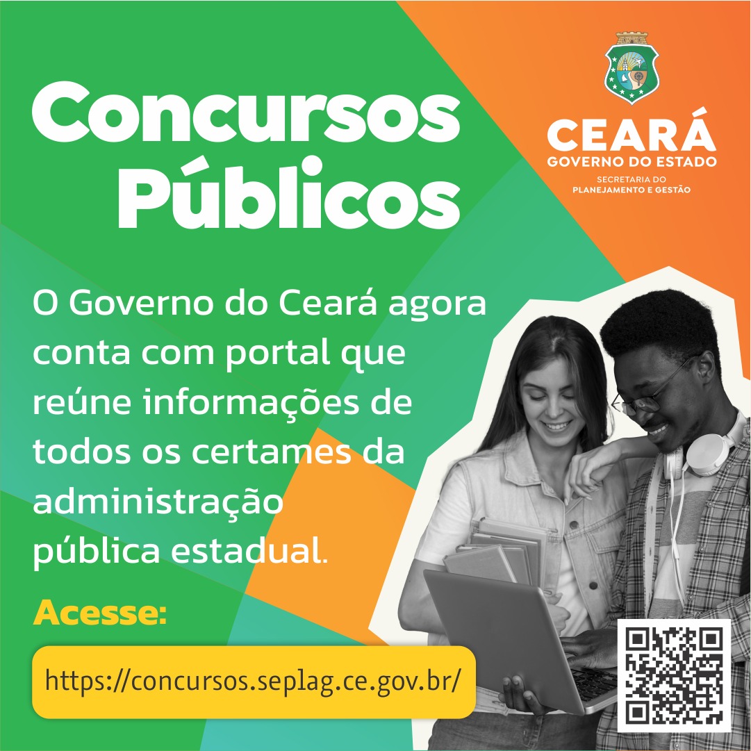 Governo do Ceará disponibiliza portal com informações sobre concursos públicos