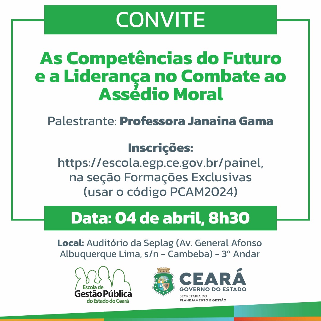 O papel das lideranças no combate ao assédio moral é tema de palestra