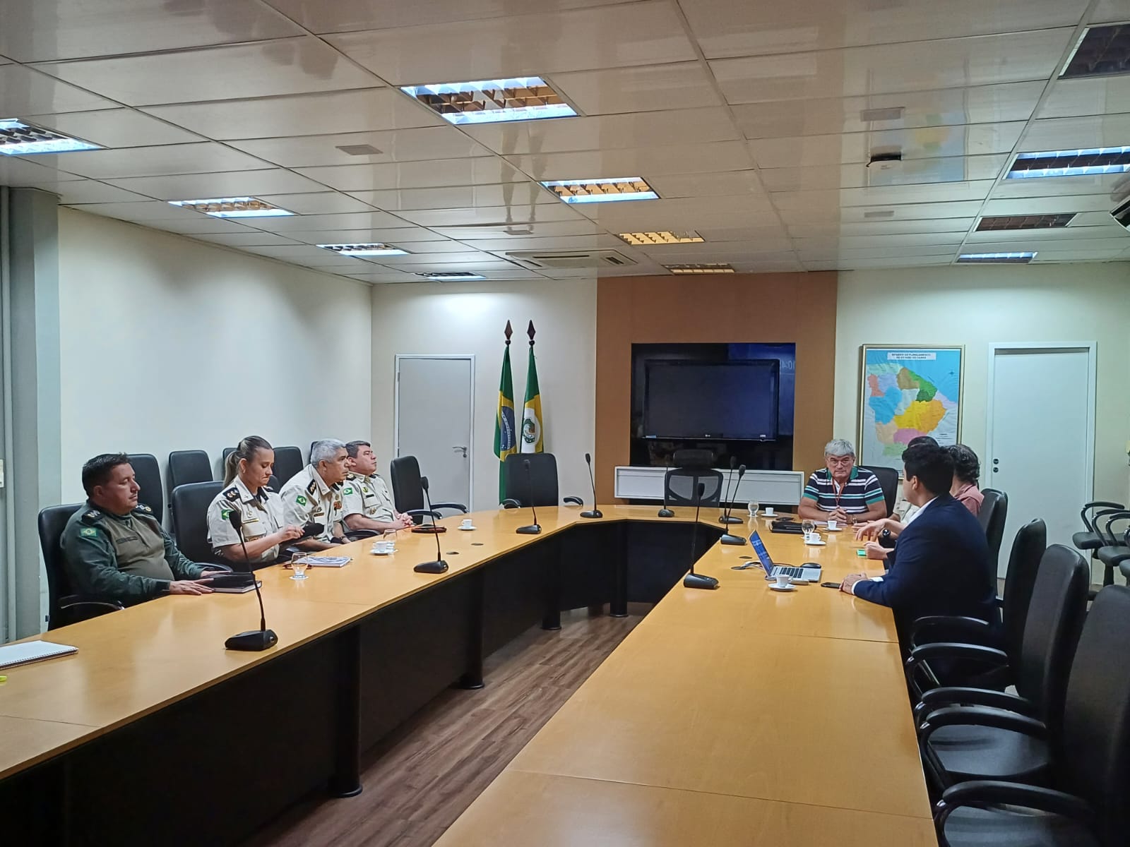 Perícia médica: Seplag e Polícias Militar e Civil alinham processo para novos convocados
