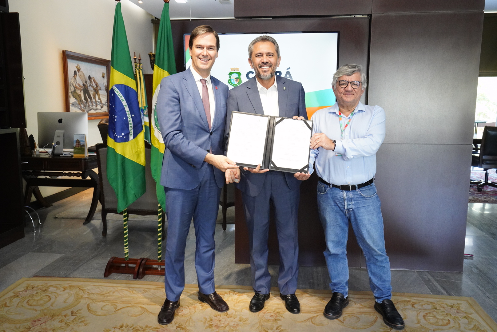Ceará e Universidade de Lisboa assinam termo de cooperação para capacitar servidores