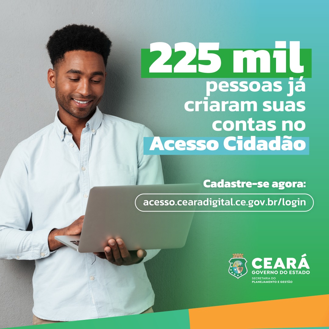 Acesso Cidadão supera 225 mil usuários