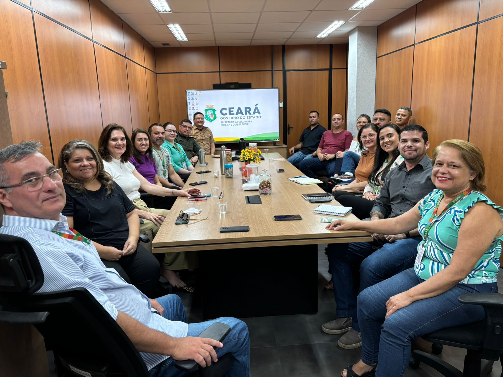 Coget Itinerante visita área de TI da SSPDS e fortalece relacionamento