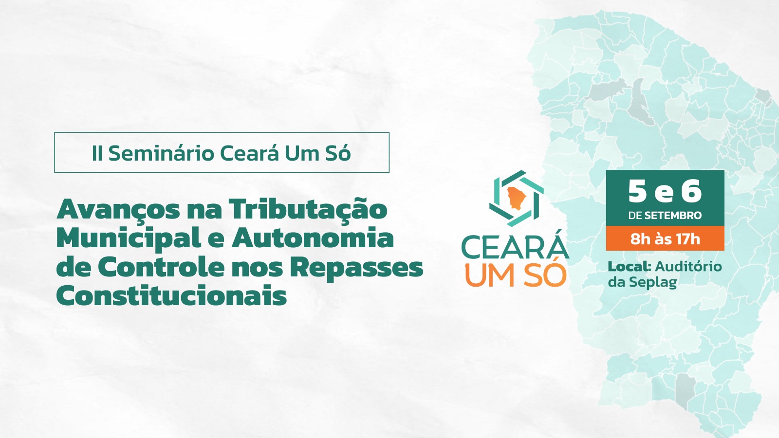 Governo promove seminário sobre avanços na tributação e controle nos repasses municipais