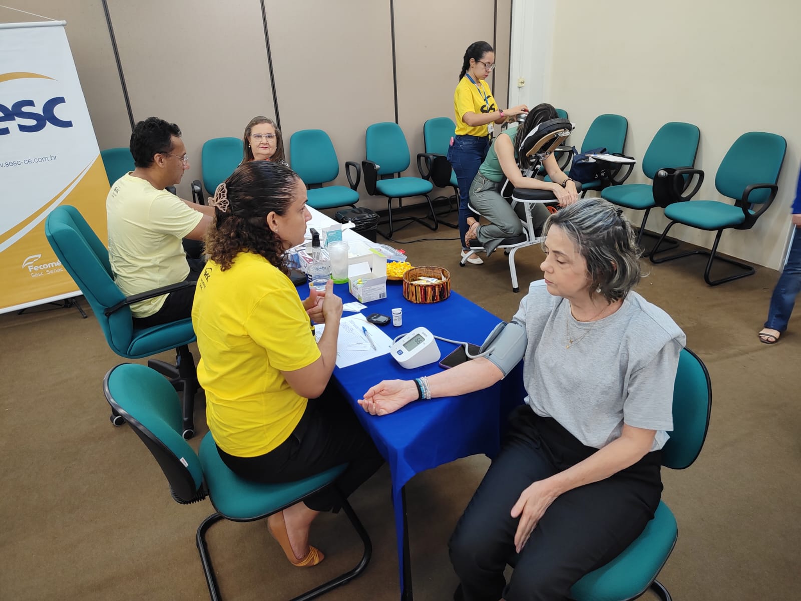 Prestação de serviços de saúde encerra campanha Setembro Amarelo na Seplag