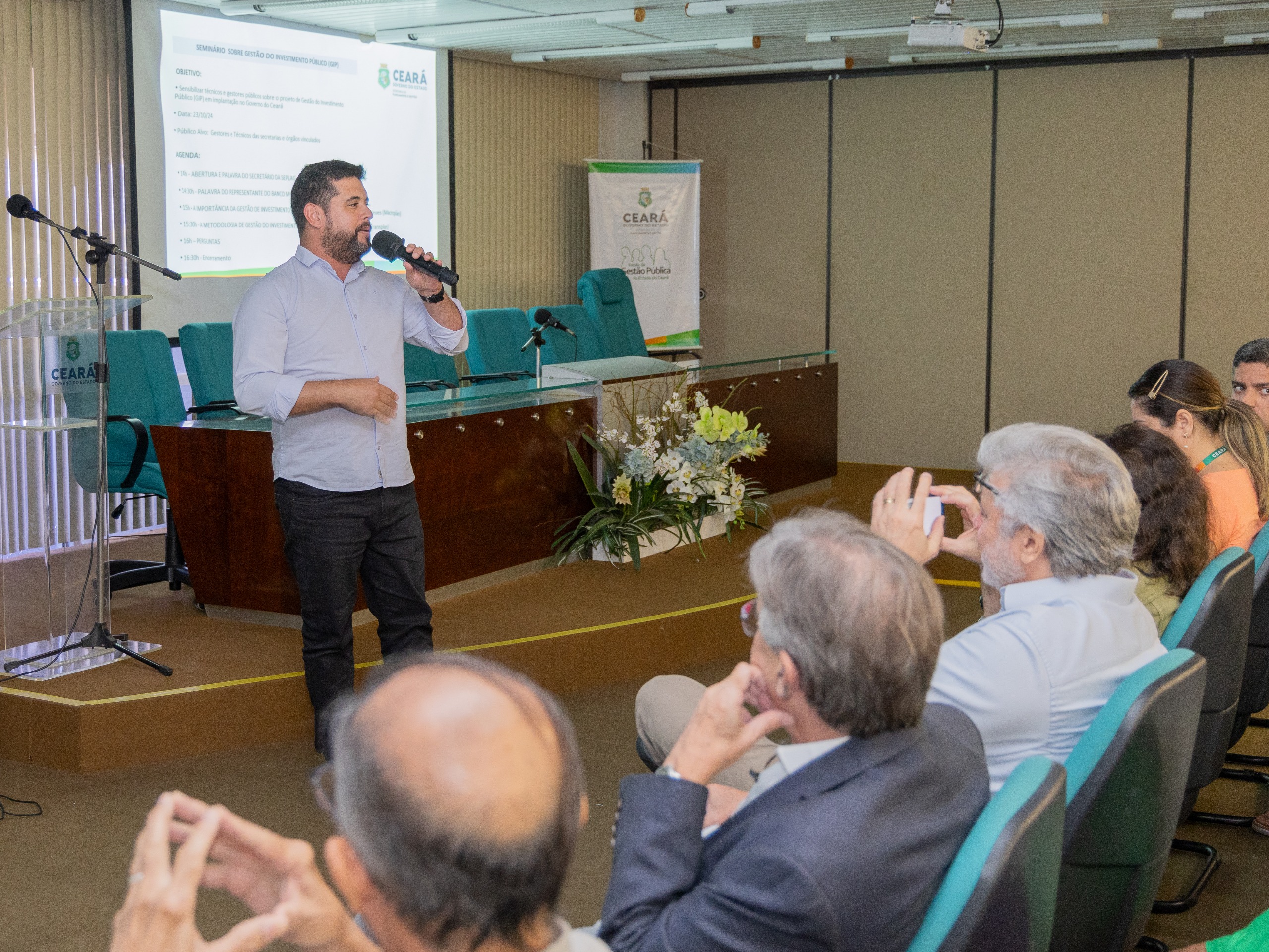 Seplag apresenta metodologia de gestão de Investimentos para agentes do Governo do Ceará