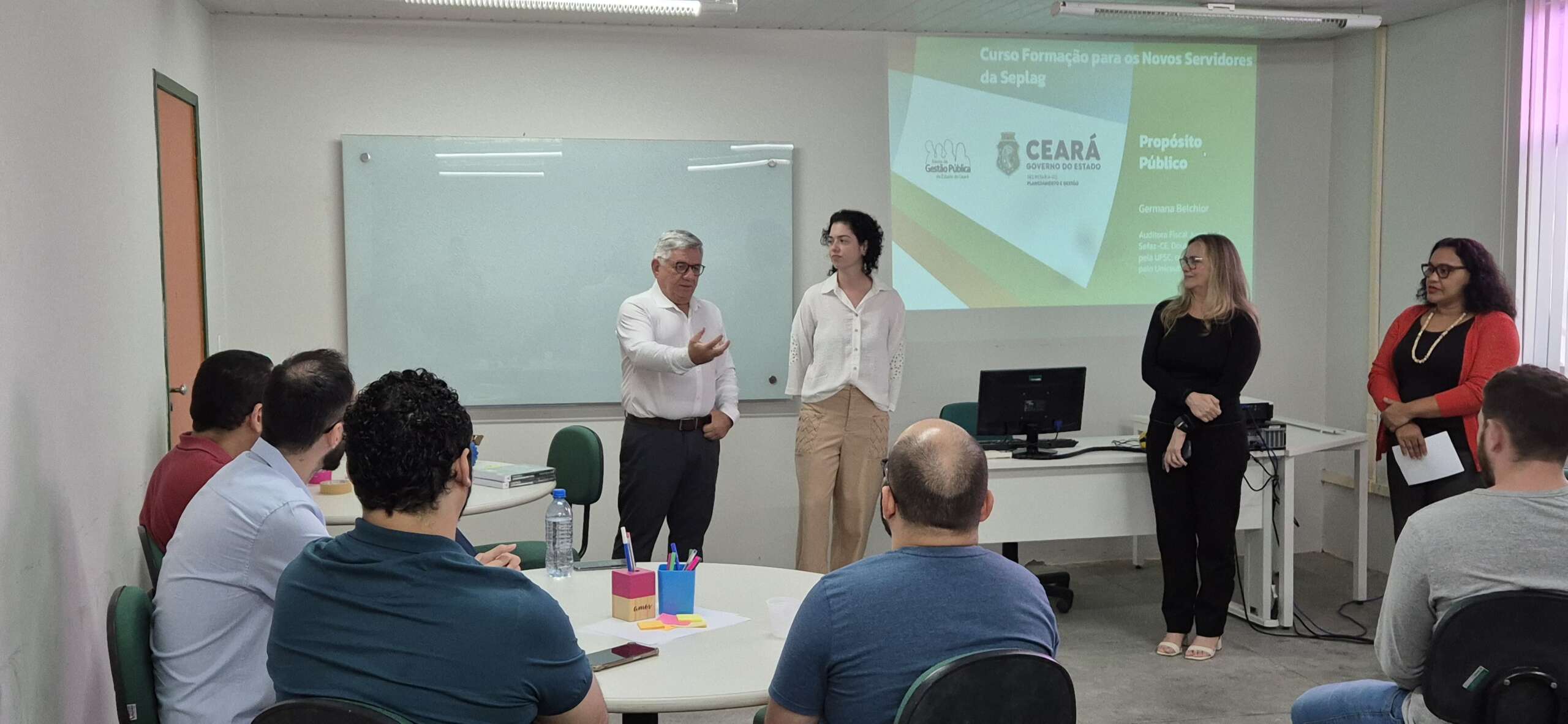 Novos servidores da Seplag-CE iniciam jornada com formação