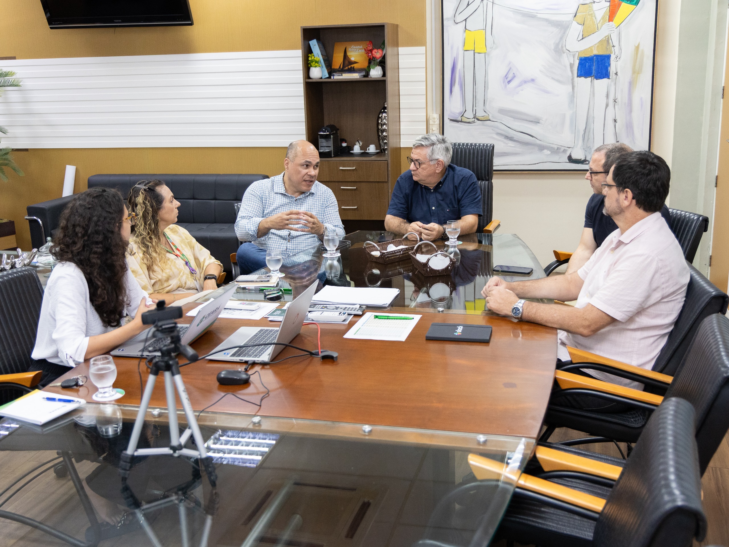 Avanços do programa Ceará Mais Digital são pauta de reunião entre Seplag e Casa Civil