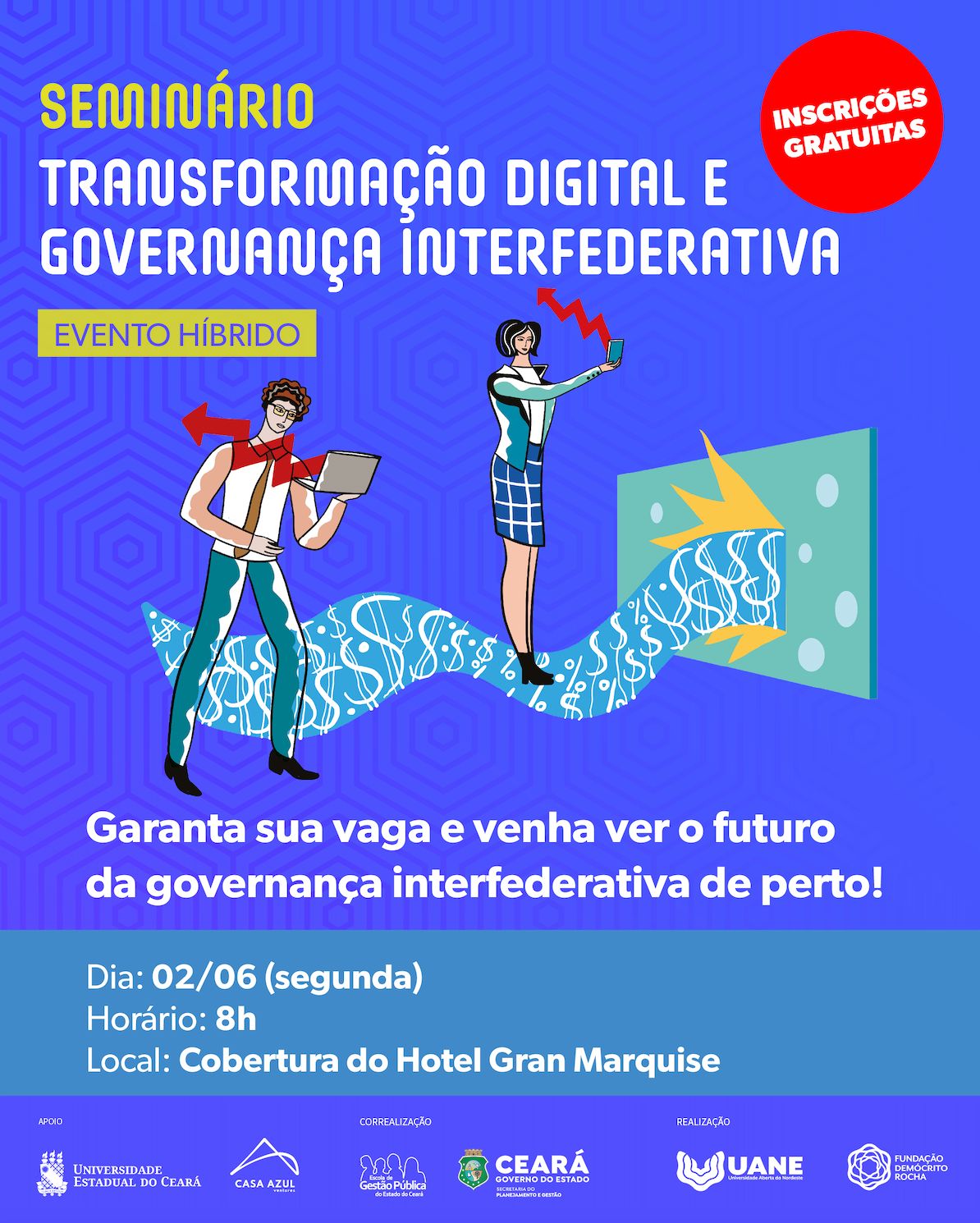 Seminário Ceará Mais Digital discute inovação e governança pública nesta segunda