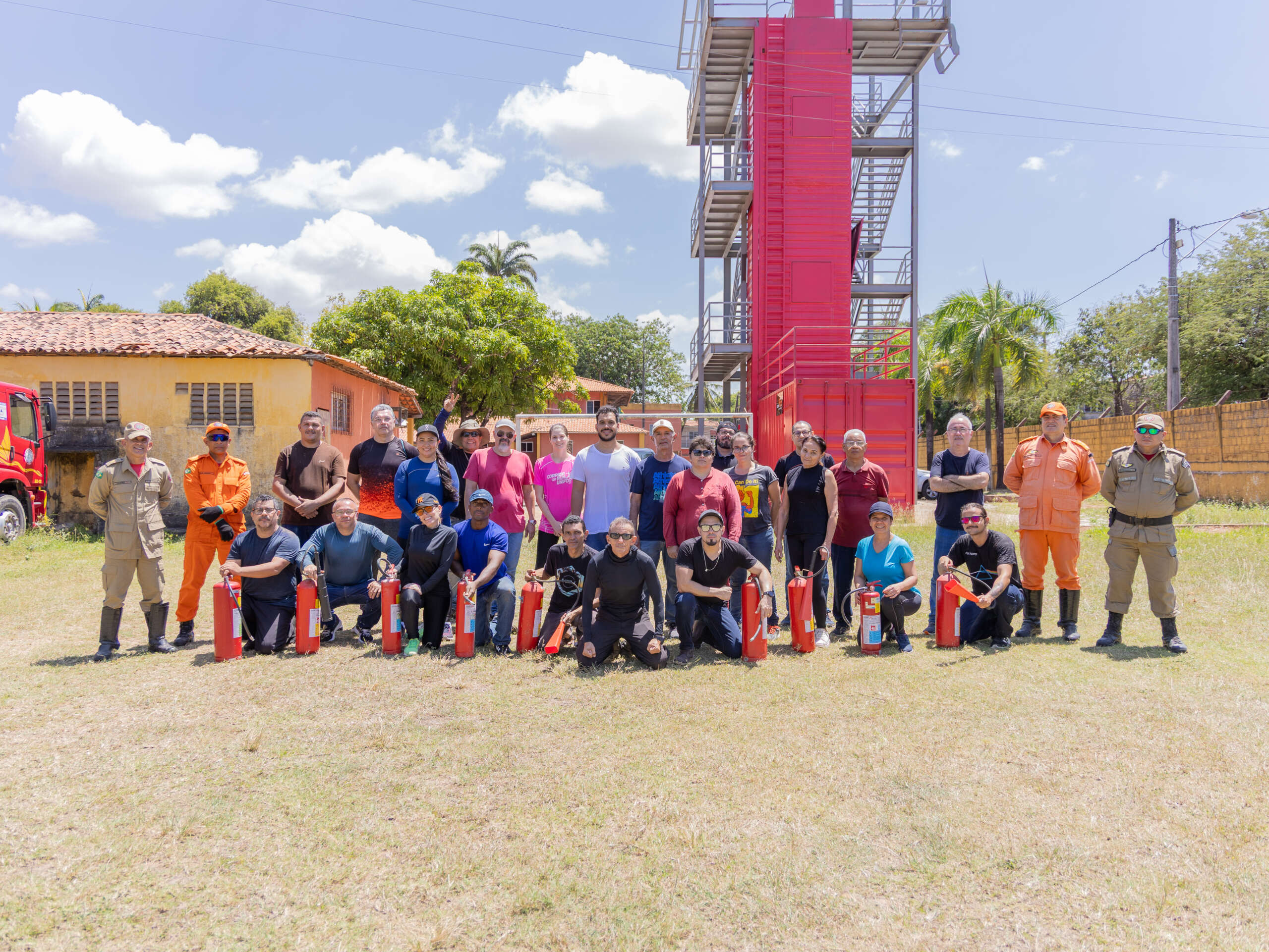Curso de brigadista prepara servidores da Seplag-CE para agir em situações de emergência