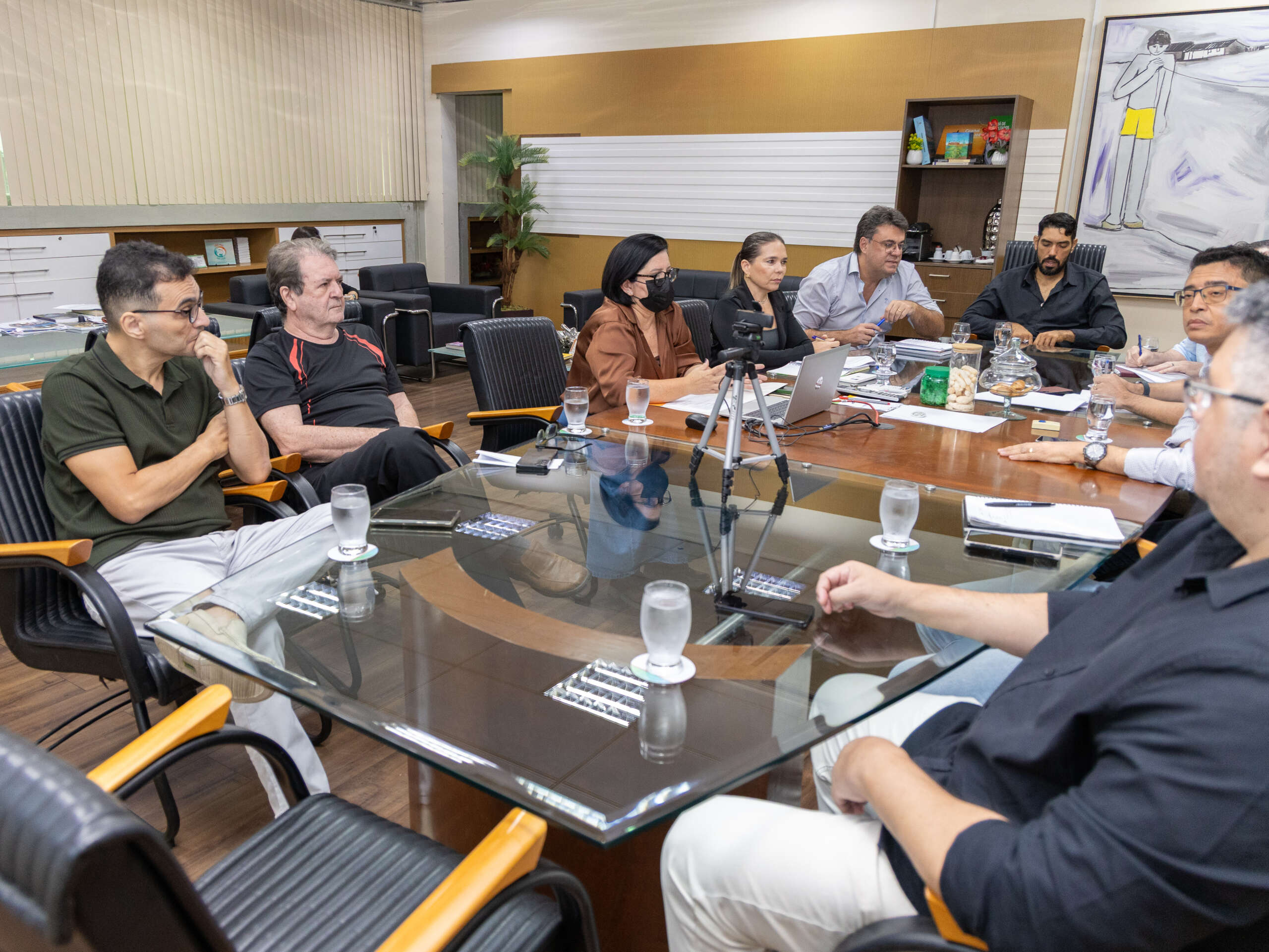 Fortalecimento do Fecop é pauta de encontro entre Seplag, Sefaz e Ipece