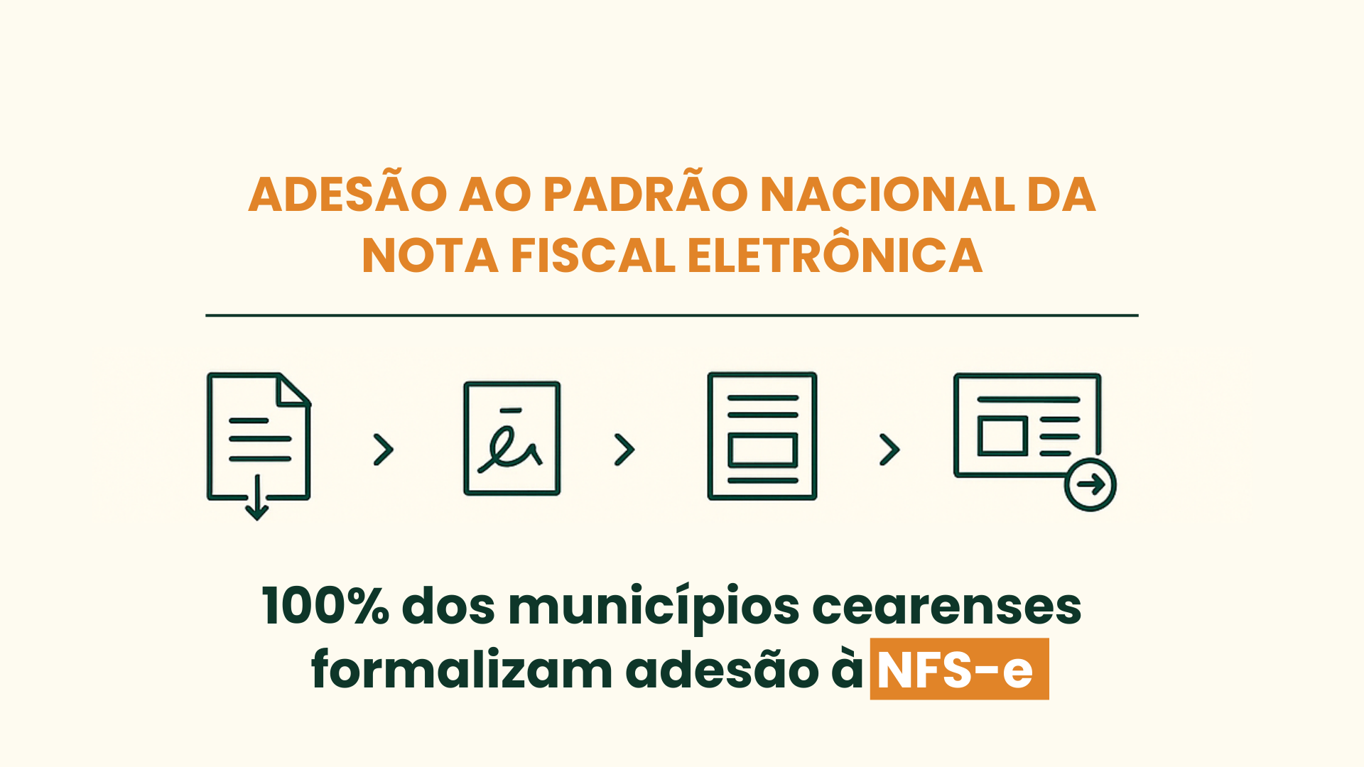 Seplag e EGP garantem adesão de 100% dos municípios do Ceará à NFS-e