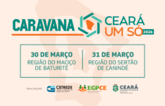 Caravana Ceará Um Só 2026 inicia jornada de integração por Baturité e Canindé