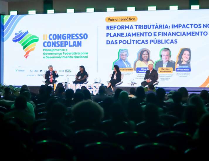Seplag participa de painel sobre reforma tributária no Congresso do Conseplan