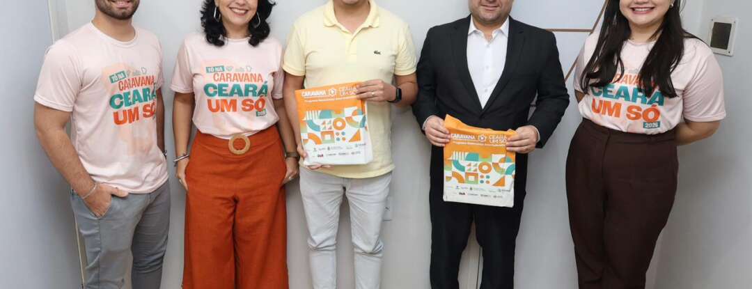 Litoral Norte e Litoral Oeste/Vale do Curu recebem equipe de mobilização da Caravana Ceará Um Só