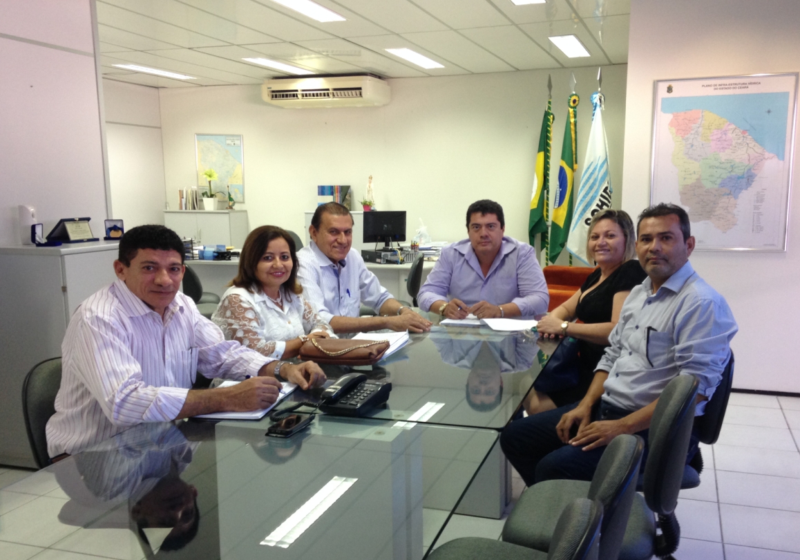 Visita do Prefeito de Russas a Sohidra