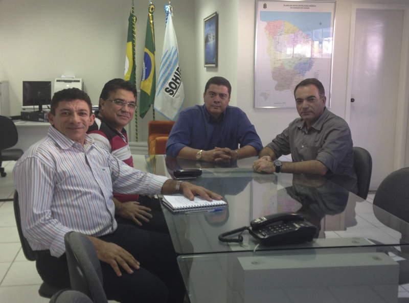 Visita do Prefeito de Madalena a Sohidra