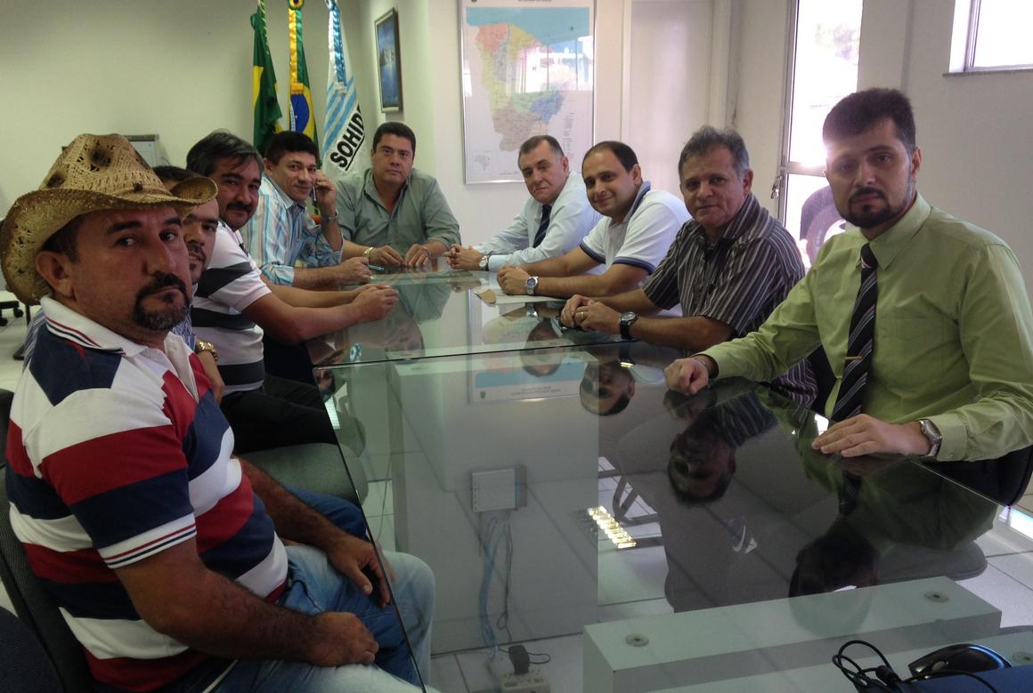 Visita do Dep. Estadual Lucílvio Girão á Sohidra