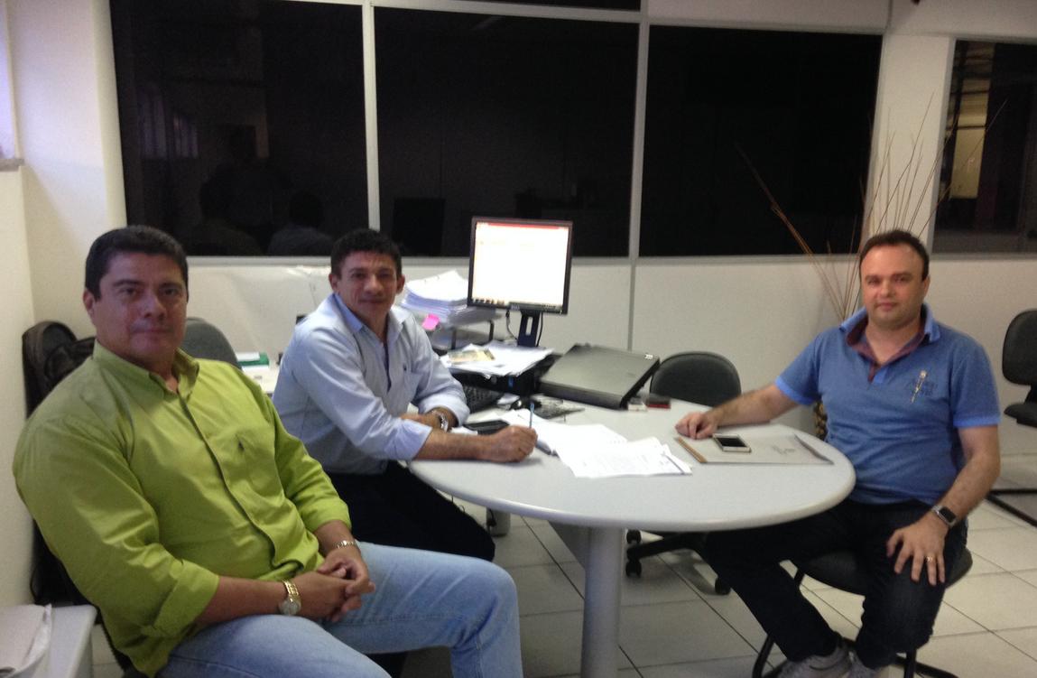 Visita do Prefeito do município de São Benedito á Sohidra