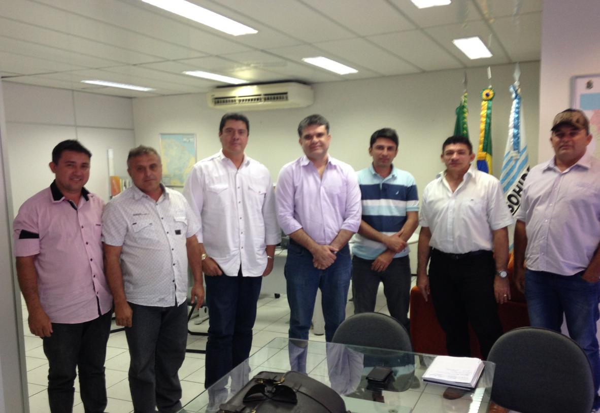 Visita do Dep. Estadual Leonardo Pinheiro a Sohidra