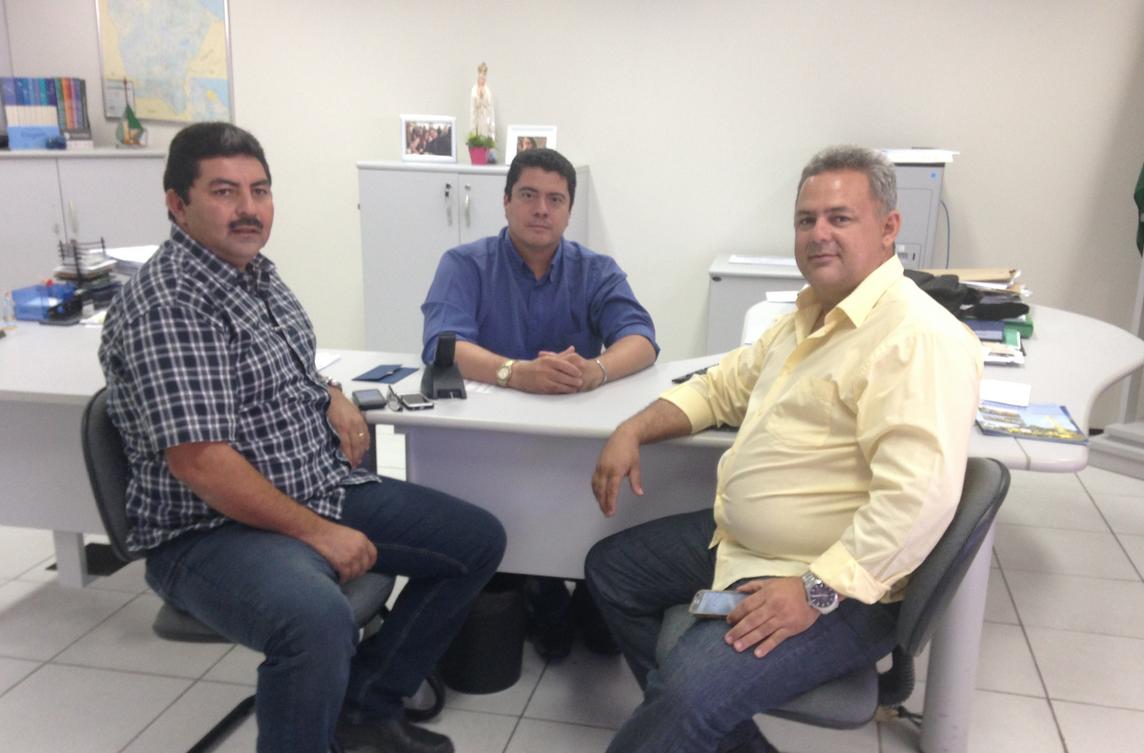 Visita do Prefeito do Município do Ipu Sérgio Rufino