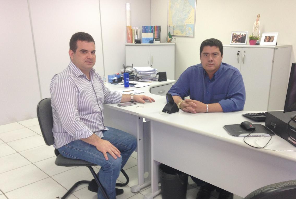 Visita do Prefeito do Município do Orós Simão Pedro Alves Pequeno