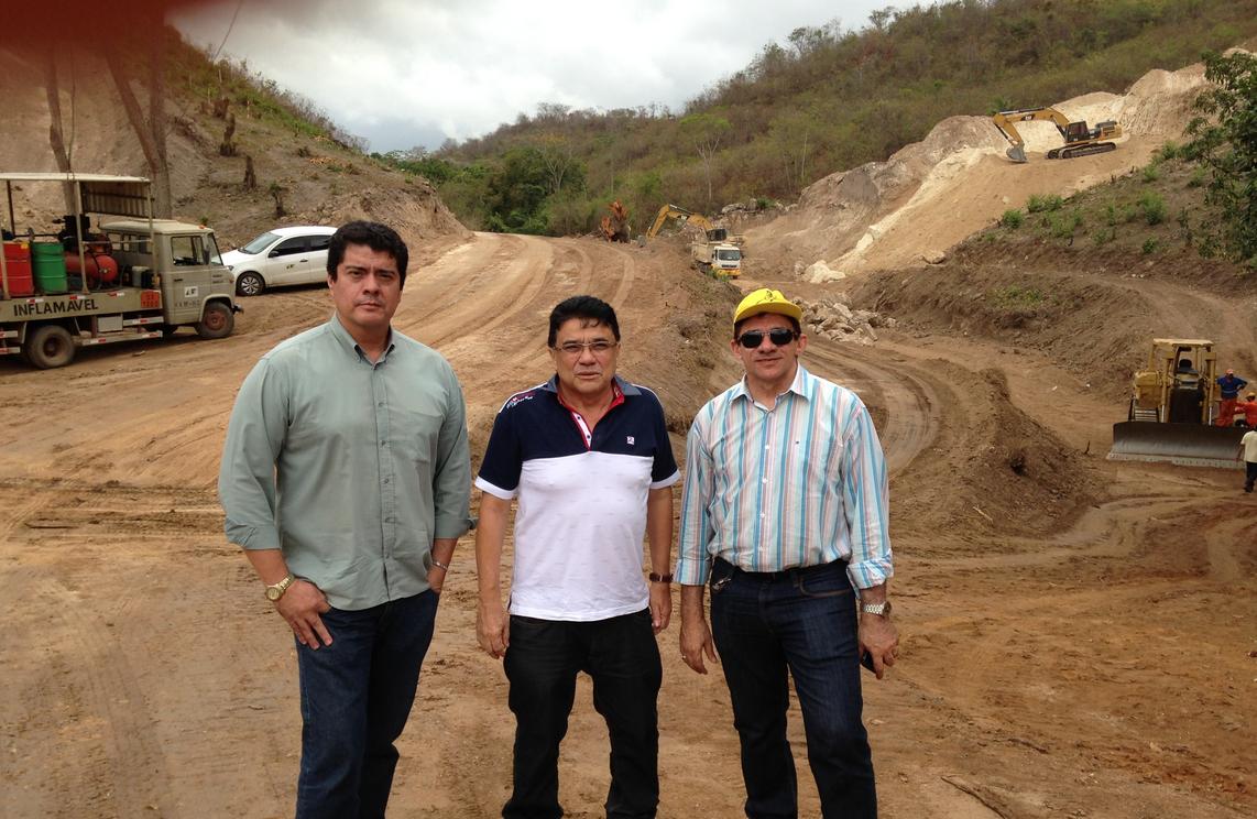 Visita as Obras da Barragem Germinal