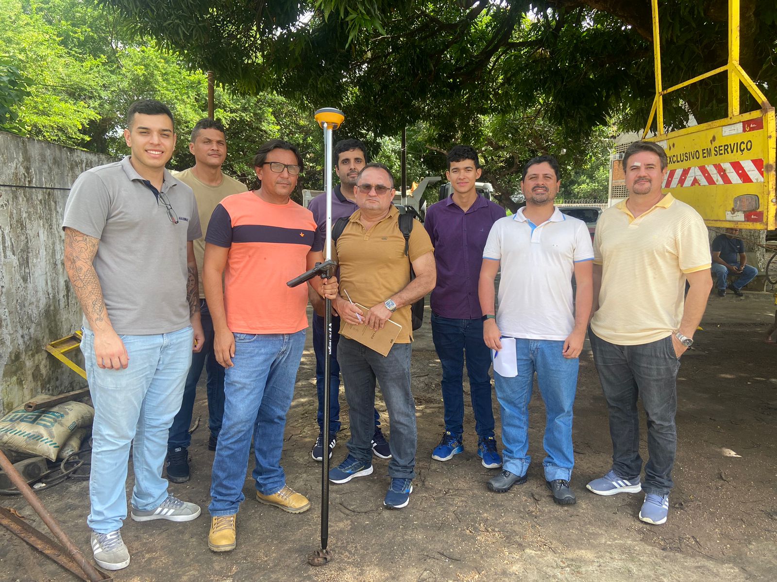 Sohidra recebe novo equipamento topográfico com eficiência 80% maior