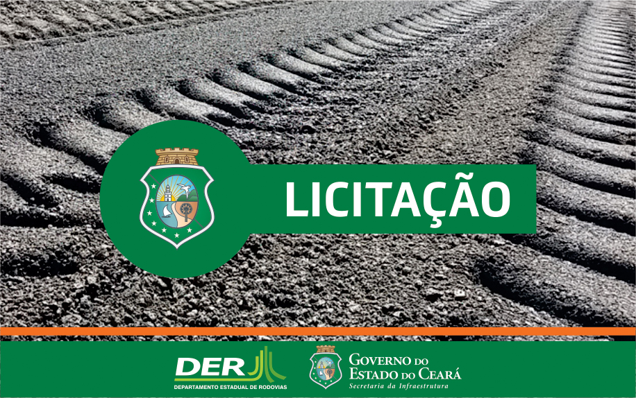 Governo do Ceará licita 182 km de obras de restauração e pavimentação de rodovias