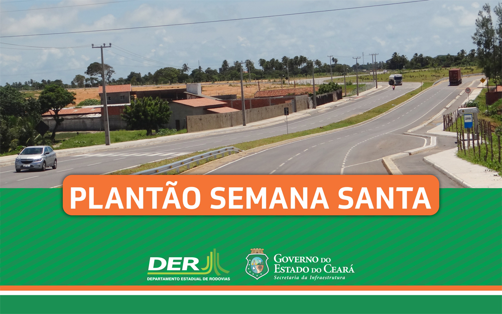 Operação Semana Santa: DER terá equipes de plantão e alerta motoristas para trechos em obras