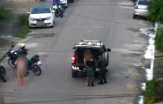 Com apoio do Nuvid/Ciops/SSPDS, PMCE captura suspeito e apreende motocicleta roubada e adulterada em Fortaleza