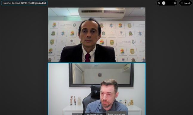 Supesp participa de videoconferência internacional com a Interpol