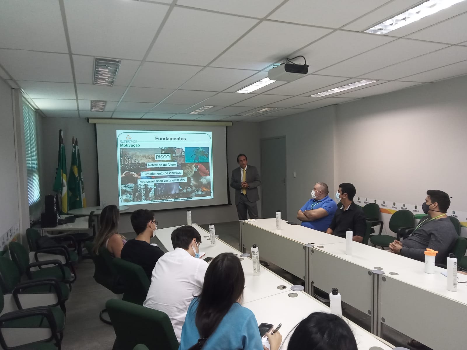 Supesp apresenta Plano de Gerenciamento de Risco para colaboradores