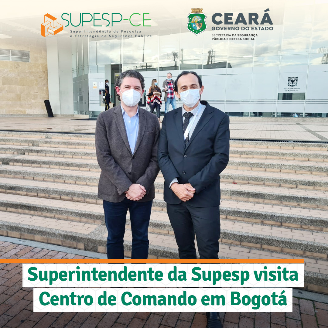 Superintendente da Supesp visita Centro de Comando em Bogotá