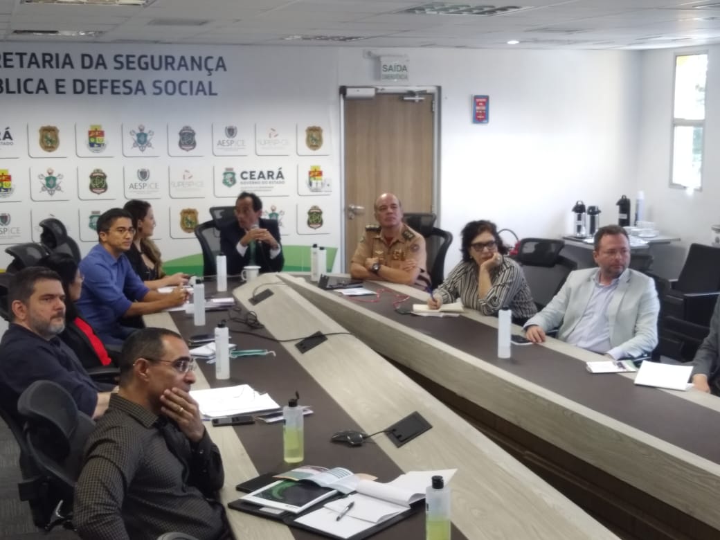 Comitê Gestor do Proteger reúne-se com gestores das Forças de Segurança do Ceará