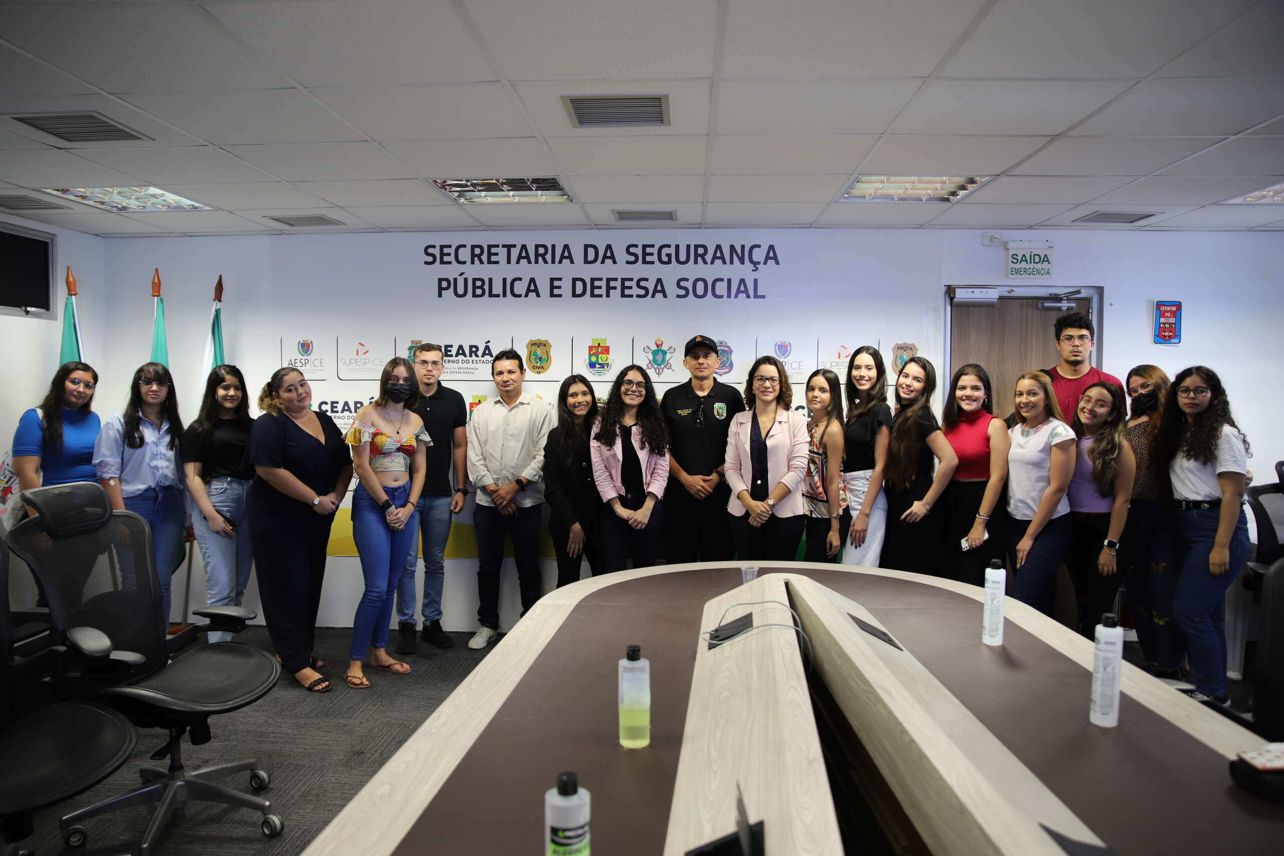 Supesp recebe visita de alunos da UFC e UniFB