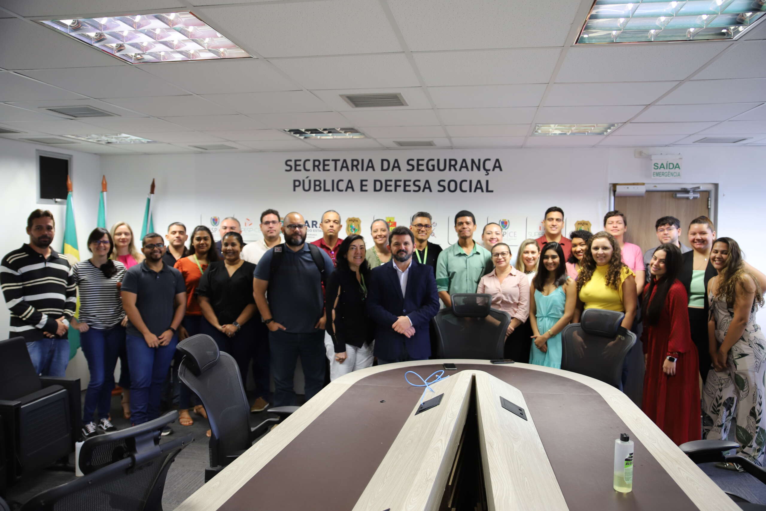 Novo superintendente da Supesp, Nabupolasar Feitosa, é apresentado junto com novos colaboradores