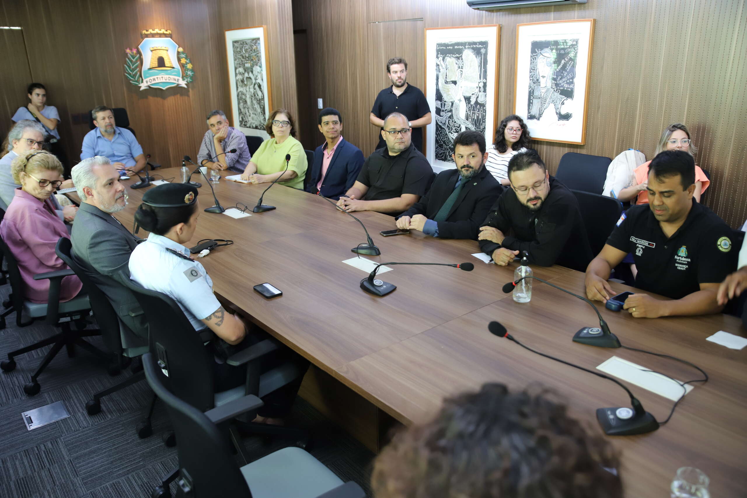 Supesp participa de reuniões técnicas no Quartel do Comando Geral da PMCE e na Prefeitura de Fortaleza