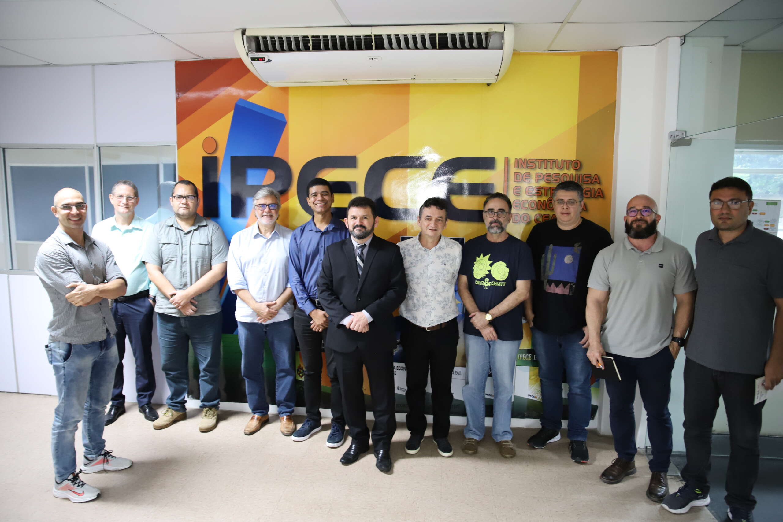Supesp reúne-se com diretoria e técnicos do Ipece para alinhar estratégias de pesquisa e dados