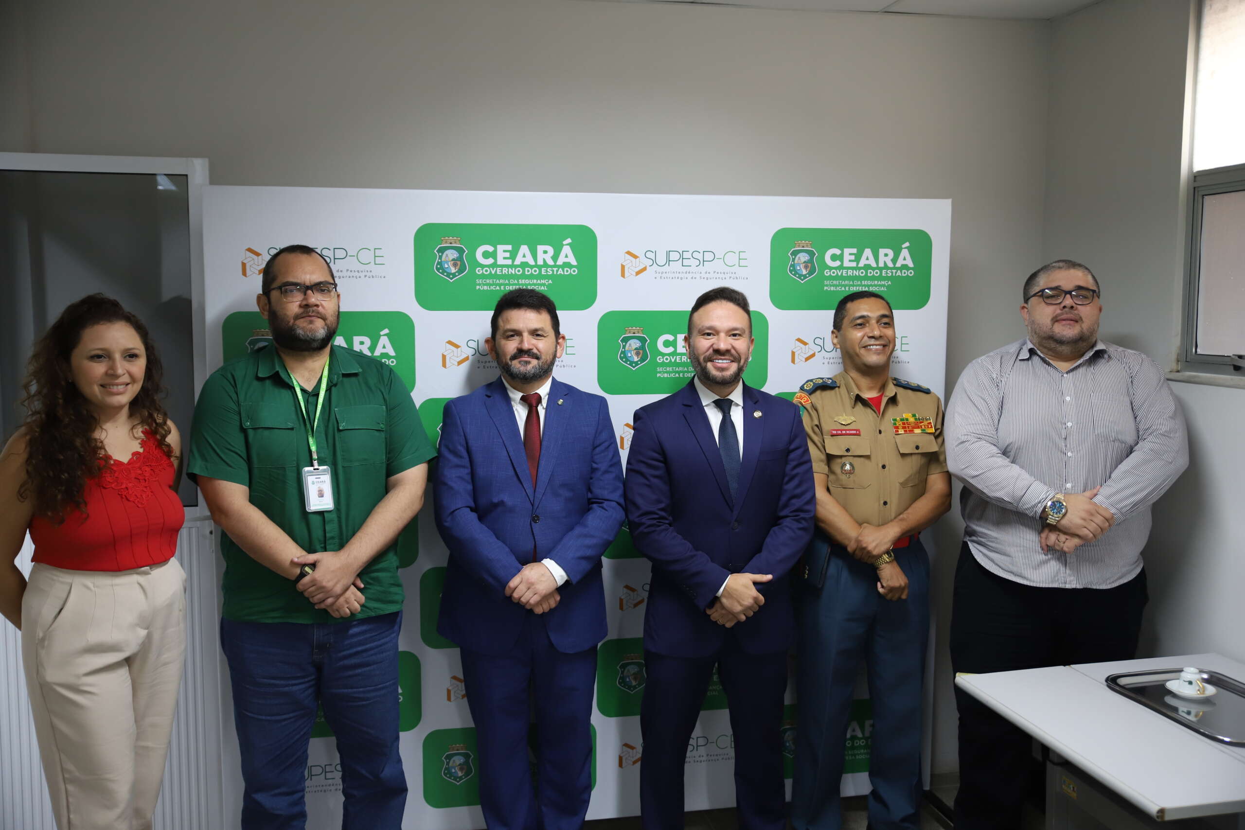 Direção da Academia é recebida na Supesp para visita institucional