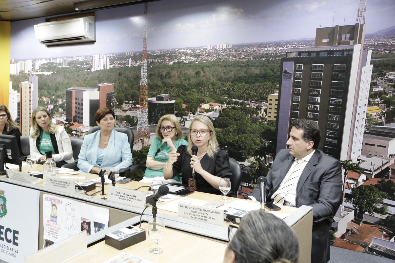 Supesp participa de audiência pública na Alece sobre ‘desafios e políticas públicas de enfrentamento ao desaparecimento de pessoas no Ceará’