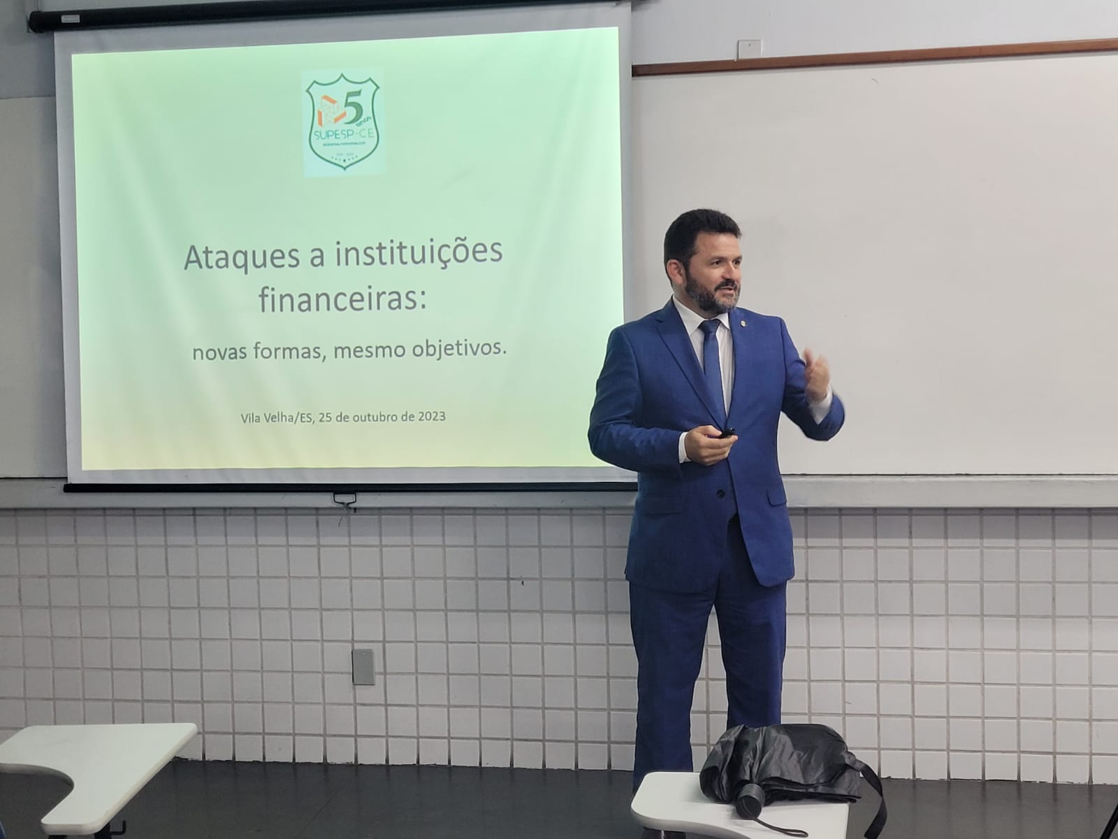Supesp encerra agenda de ciclo de visitas técnicas na Universidade Vila Velha (ES)