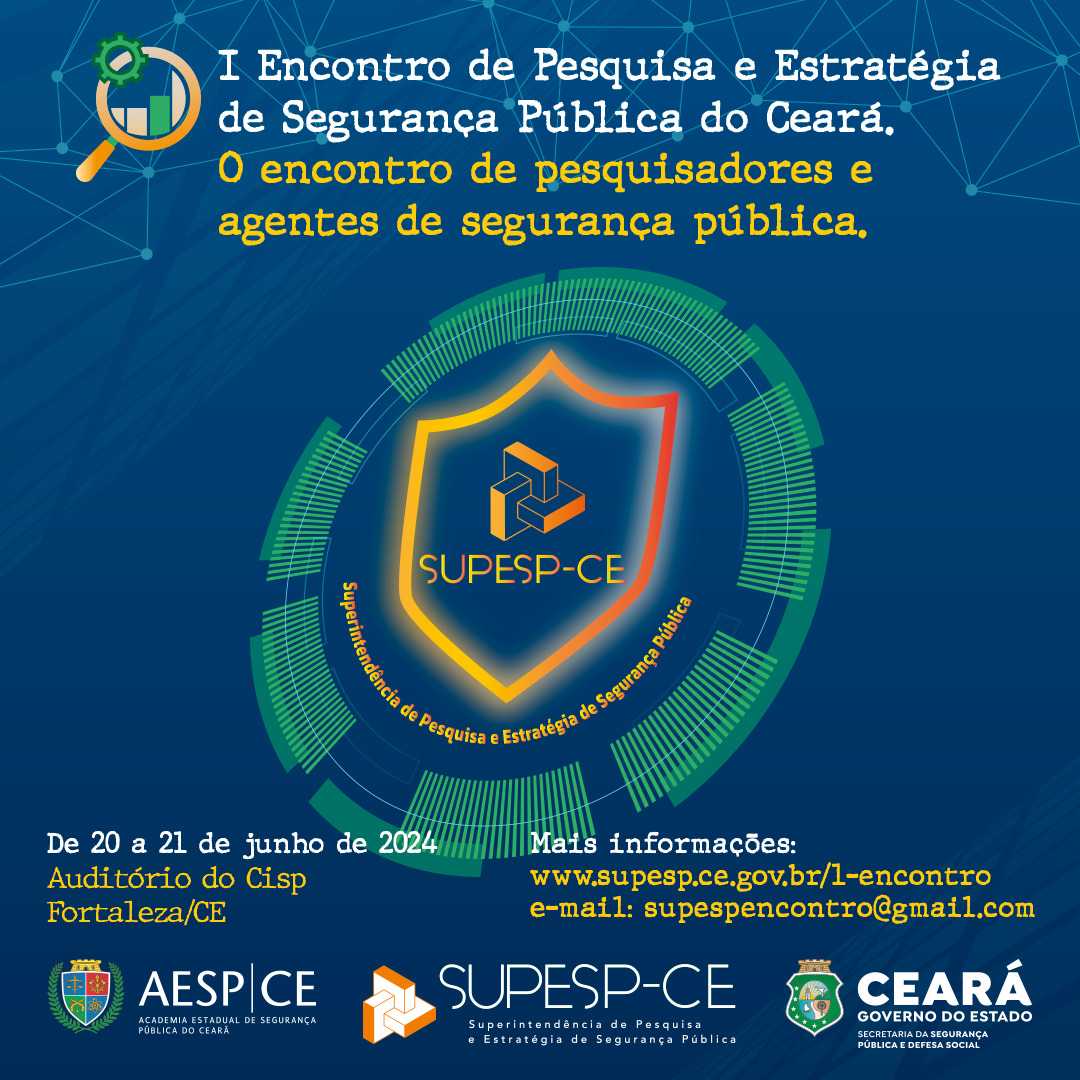 Supesp recebe 52 resumos científicos para o seminário sobre Estratégia em Segurança Pública