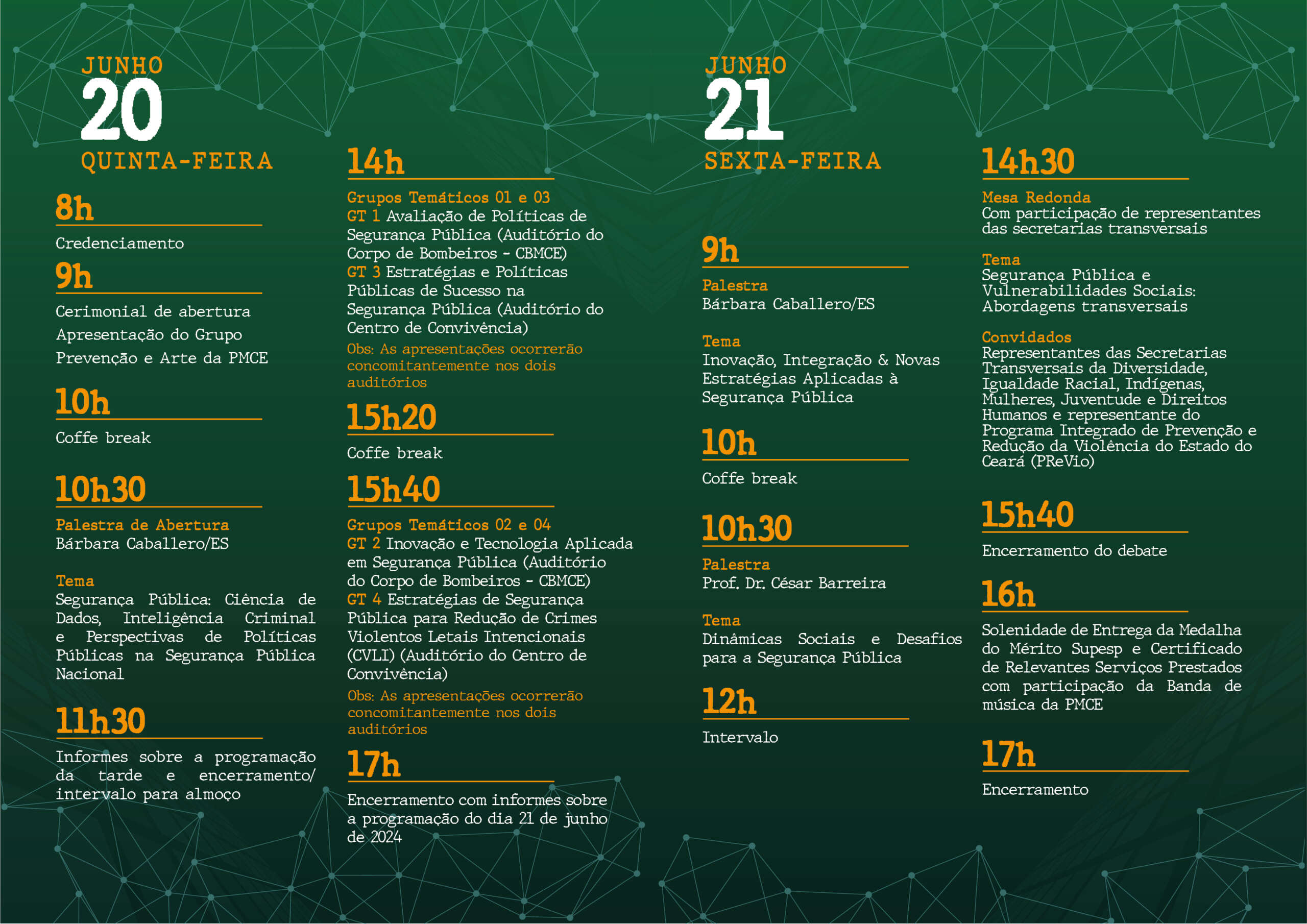Supesp realiza abertura do I Encontro de Pesquisa e Estratégia de Segurança Pública do Ceará nesta quinta-feira (20)