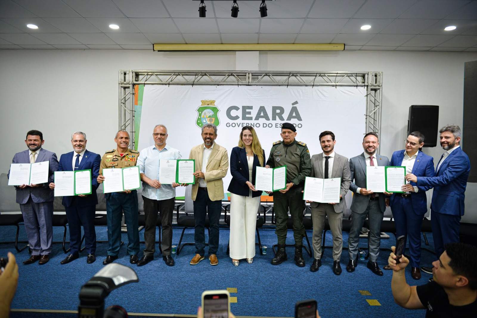 Supesp participa de reestruturação anunciada pelo governador para forças de segurança do Ceará