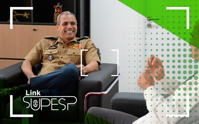 Link Supesp: novo espaço para entrevistas inicia com o comandante do CBMCE